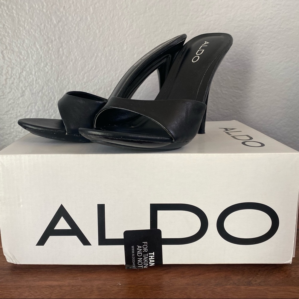 Black stilettos